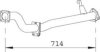 VW 075253101S Exhaust Pipe